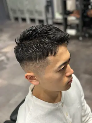 ショート 福本 純平のヘアスタイル