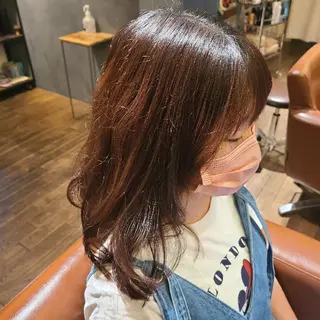 ミディアム Hazumi Ayanoのヘアスタイル