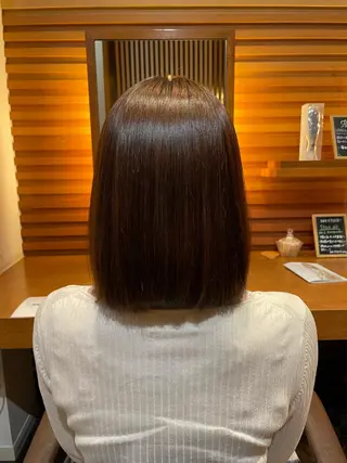 ミディアム カラー パーマ ヘアアレンジ メンズ キッズ ネイル マツエク・マツパ 高山🐬髪質改善 池袋で縮毛矯正のヘアスタイル