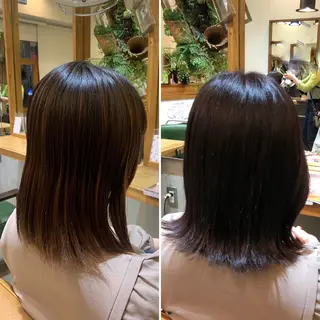 ミディアム カラー ✂️RIKUKI🎨 【駒込美容師🎀】のヘアスタイル