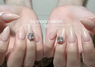 ネイル By moonネイル 🌷ワンホン/韓国風のネイルデザイン