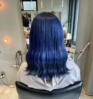 ミディアム カラー ヘアアレンジ 艶髪/レイヤーカット 🐣misakiのヘアスタイル