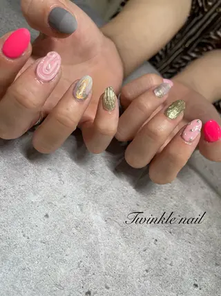 ネイル Twinklenail所属・.ume. nailのネイルデザイン