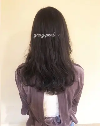 セミロング カラー salowin JIYUGAOKA所属・マンツーマン半個室 tamuraのヘアスタイル