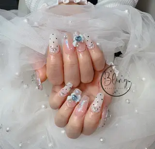 ロング Bling Salonのネイルデザイン