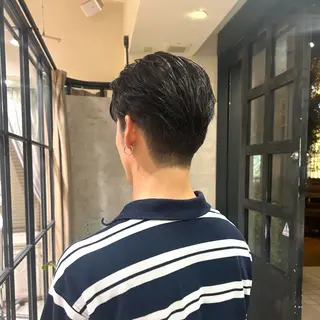 ショート メンズ ボブレイヤー/ ブリーチ/miyuuのヘアスタイル