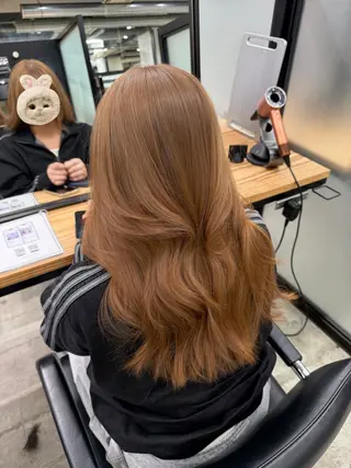 ロング カラー ALBUM IKEBUKURO所属・🩷網紅ヘア ayumi🩷のヘアスタイル