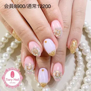 ネイル 💗🪽Tiary Nail🪽💗のネイルデザイン