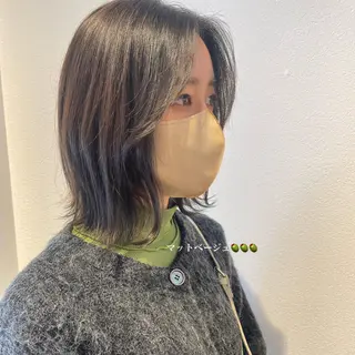 ミディアム カラー 北九州美容室 🕊️わかな✂︎のヘアスタイル