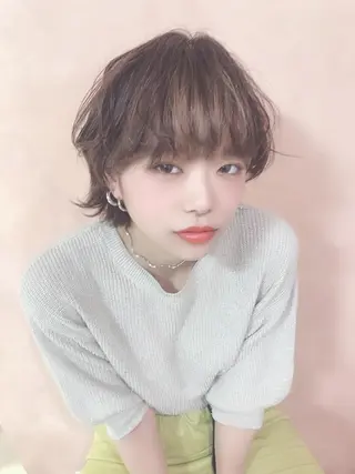 ショート カラー MILI HAIR所属・韓国ヘア🇰🇷 RYOTAのヘアスタイル