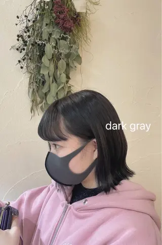 ミディアム カラー ヘアアレンジ Hair muse'e所属・加藤 愛鈴のヘアスタイル