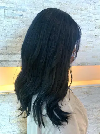 ロング カラー SUNS by TRUNK所属・✄折橋 彩花🐶🍑のヘアスタイル