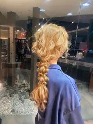 ヘアアレンジ GATE.所属・ちあり ／梅田🎀のヘアスタイル