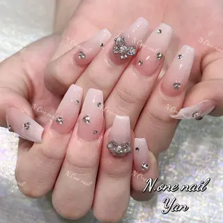 ネイル 長いだし/スカルプ/ パラシェルN.oneのネイルデザイン