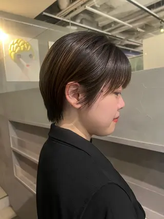 ショート anti所属・小川 実夢のヘアスタイル