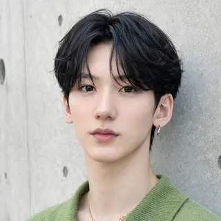 メンズ シャドウ/フェザー ニュアンスヘアメンズのヘアスタイル