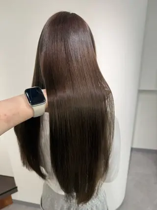 ロング 薮本 真優のヘアスタイル