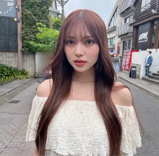 ミディアム カラー 💎透明感カラー特化 💎TAISEIのヘアスタイル