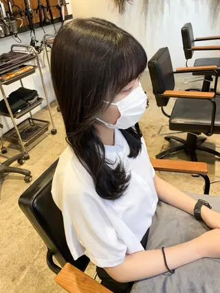 セミロング ｅｒｉ 🧴🫧のヘアスタイル