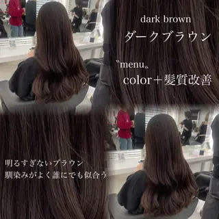 ロング カラー 🤍レイヤー/顔周り /hirari🤍のヘアスタイル