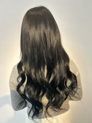 ロング カラー 下妻 カラーエクステ難波のヘアスタイル