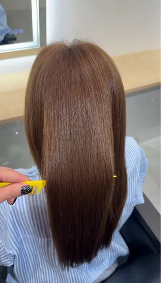 ロング カラー SOA 髪質改善　京都三条河原町【ソア】所属・松本 匠のヘアスタイル