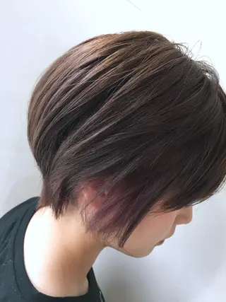 ショート 河野 薫のヘアスタイル
