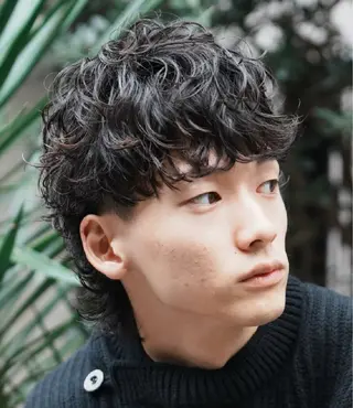 パーマ メンズ 仙台フェザーパーマ/ fifth/遠藤楓雅のヘアスタイル