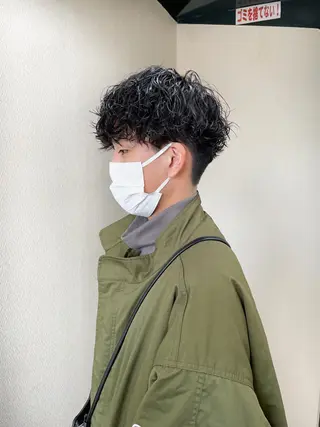 カラー パーマ メンズ メンズ特化/ 山口大輝のヘアスタイル