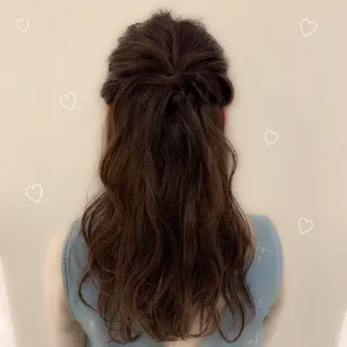 ヘアアレンジ 💖レイヤー×美髪 💖momoのヘアスタイル