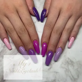 セミロング My+ Rihoのネイルデザイン