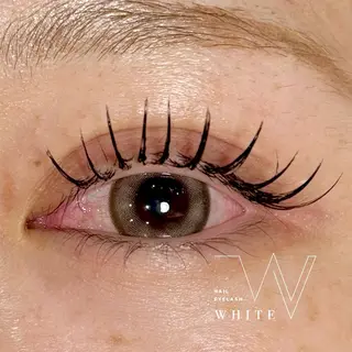 マツエク・マツパ WHITE所属・WHITE .のマツエク・マツパデザイン