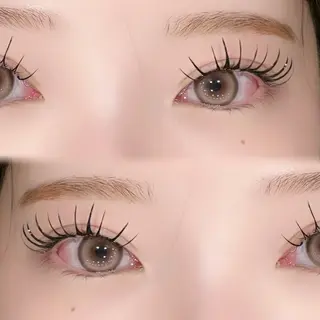 マツエク・マツパ 直井 美空のマツエク・マツパデザイン