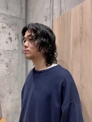 ミディアム カラー パーマ ANBRERA　中目黒所属・mina ☺︎ 中目黒 中野のヘアスタイル