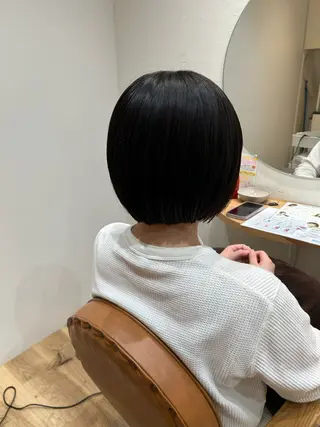 ミディアム 宮本 季奈のヘアスタイル