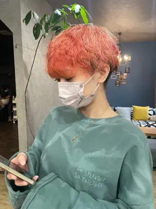 カラー NODEHAIR STUDIO所属・NODE HAIRのヘアスタイル