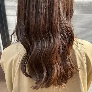 セミロング カラー FERIAあべの KARINのヘアスタイル