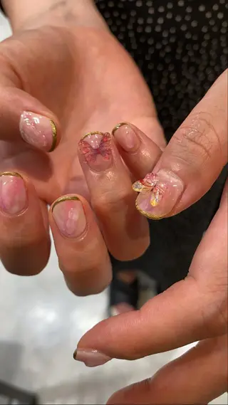 ネイル 平野葵🎀 hair/nailのネイルデザイン