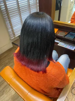 ミディアム envogue ゆりのヘアスタイル