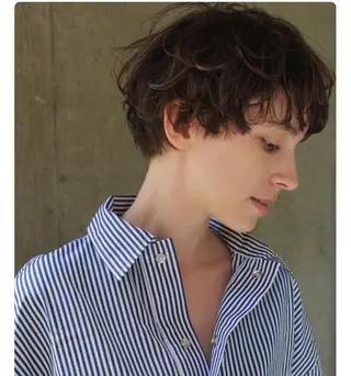 ミディアム sand&rose所属・逗子、パーマスタイル ナオイカイラのヘアスタイル