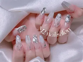 ネイル 長さだし専門店 M2　rikaのネイルデザイン