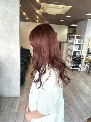 ロング カラー 高橋 みく/ minim 暖色のヘアスタイル