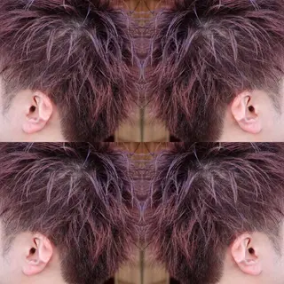 ショート カラー メンズ エンターテイナー🔥 星野　甲斐のヘアスタイル