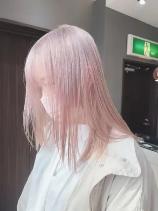 ミディアム カラー jill by gisel＿奥家のヘアスタイル