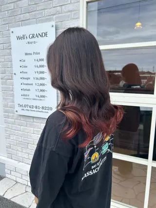 カラー 今中 紗英のヘアスタイル