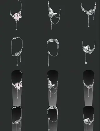 ネイル Kawaii Nail Salon所属・YURI NAIL NARITAのネイルデザイン