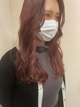 ロング レイヤーカット/ 透明感カラーmikuのヘアスタイル