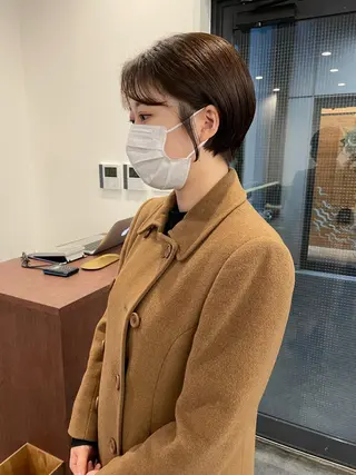 ショート カラー pole所属・【pole】 minaのヘアスタイル