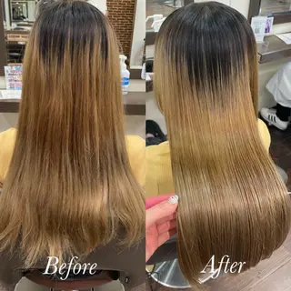 カラー aya/小顔レイヤー /柔らかカラーのヘアスタイル