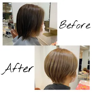 ショート ORO　飯田 早稀のヘアスタイル